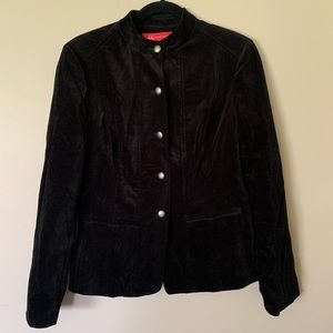 Anne Klein Women’s Black Velvet Blazer